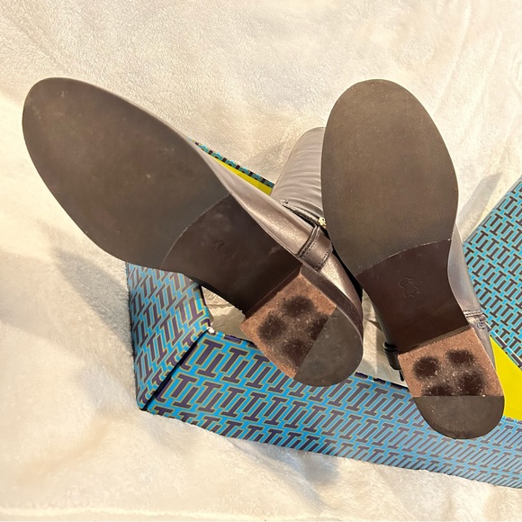 Tory Burch Bristol 30MM Riding Boot Equestrian Calf Leather. Size 11 - Picture 6 of 16